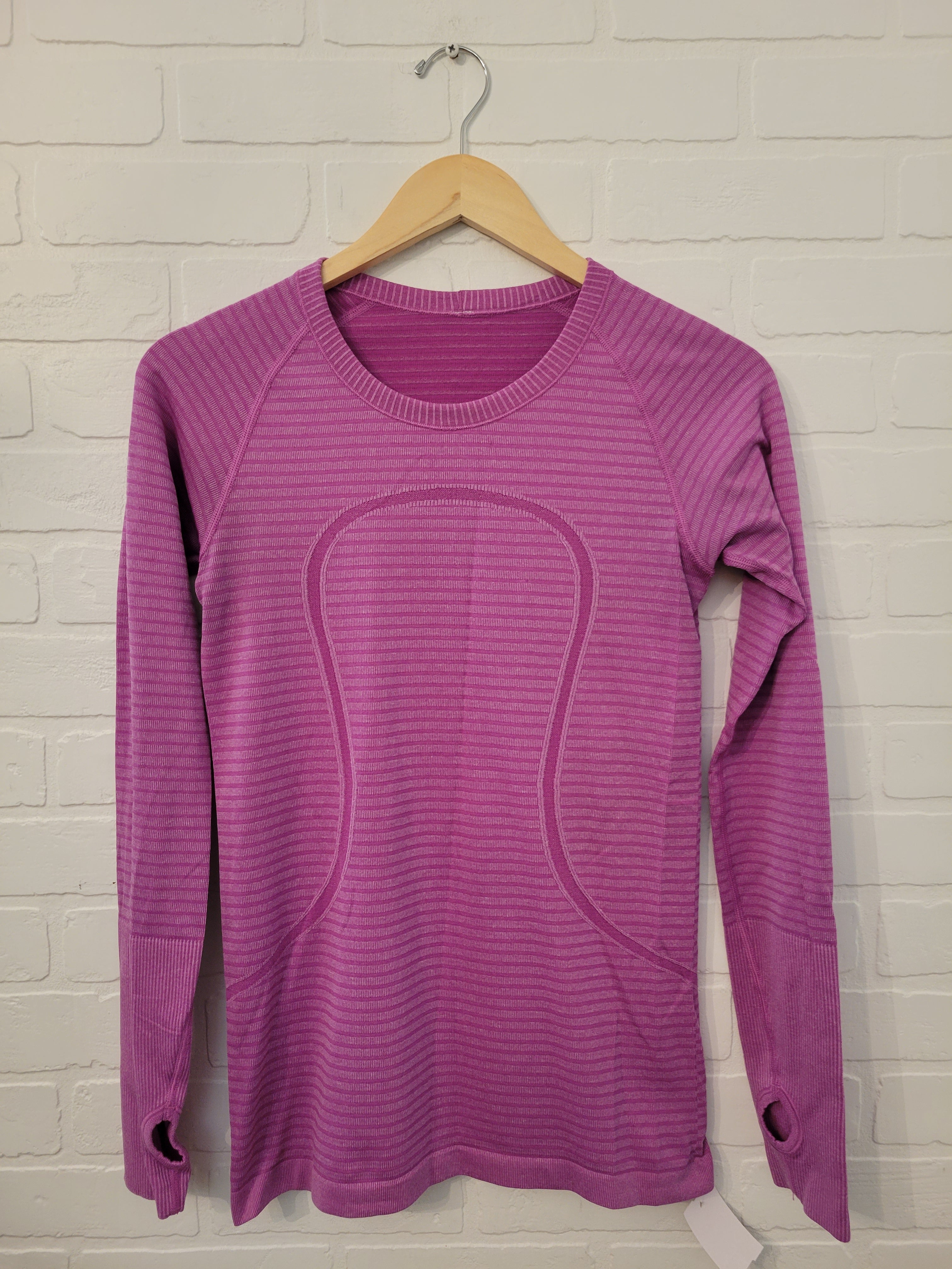 lululemon athletica Striped Active Shirts & Tops