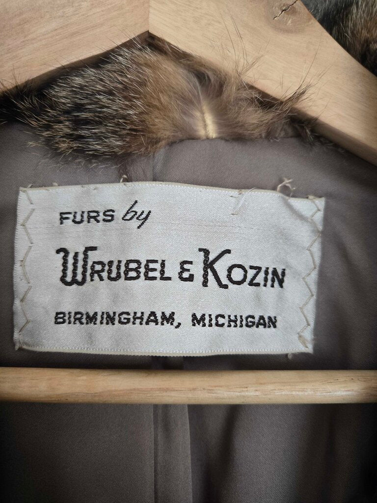 Rare Russian Lynx Fur Coat