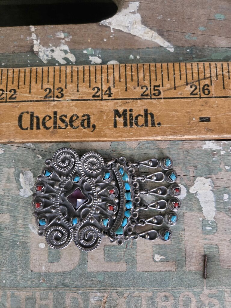 Vintage Sterling Silver Brooch & Pendant