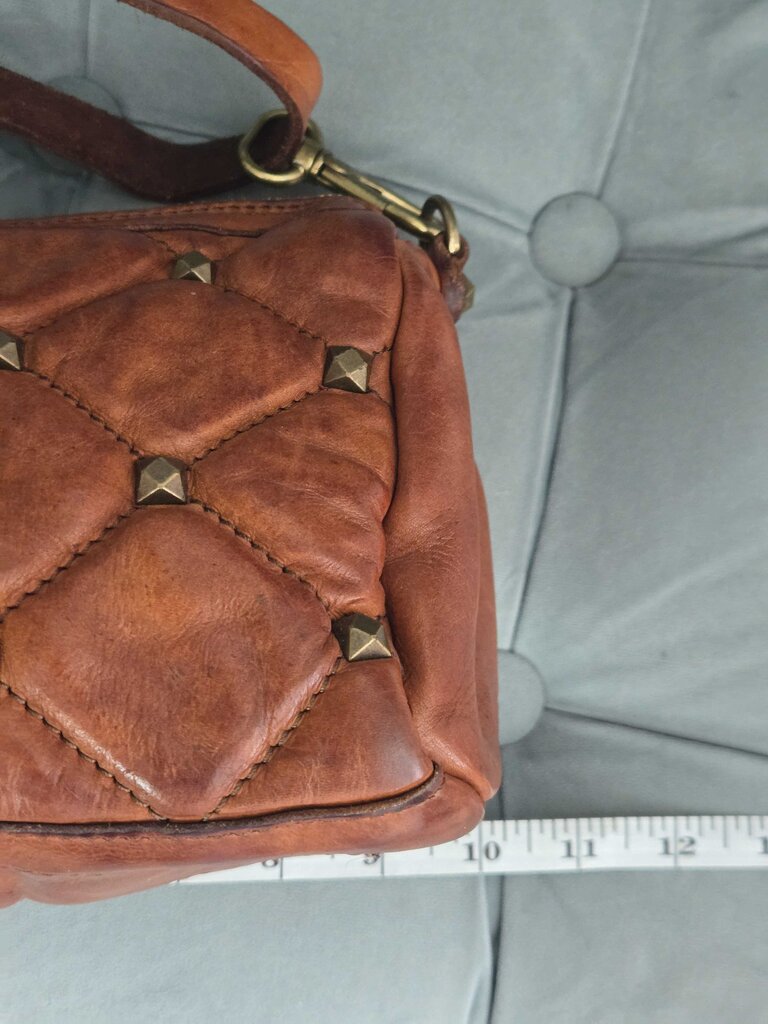 Campomaggi Quilted Leather Crossbody Handbag