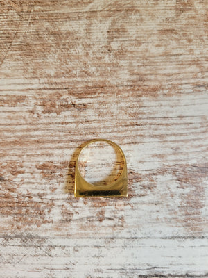 14K Yellow Gold & Gemstone Ring