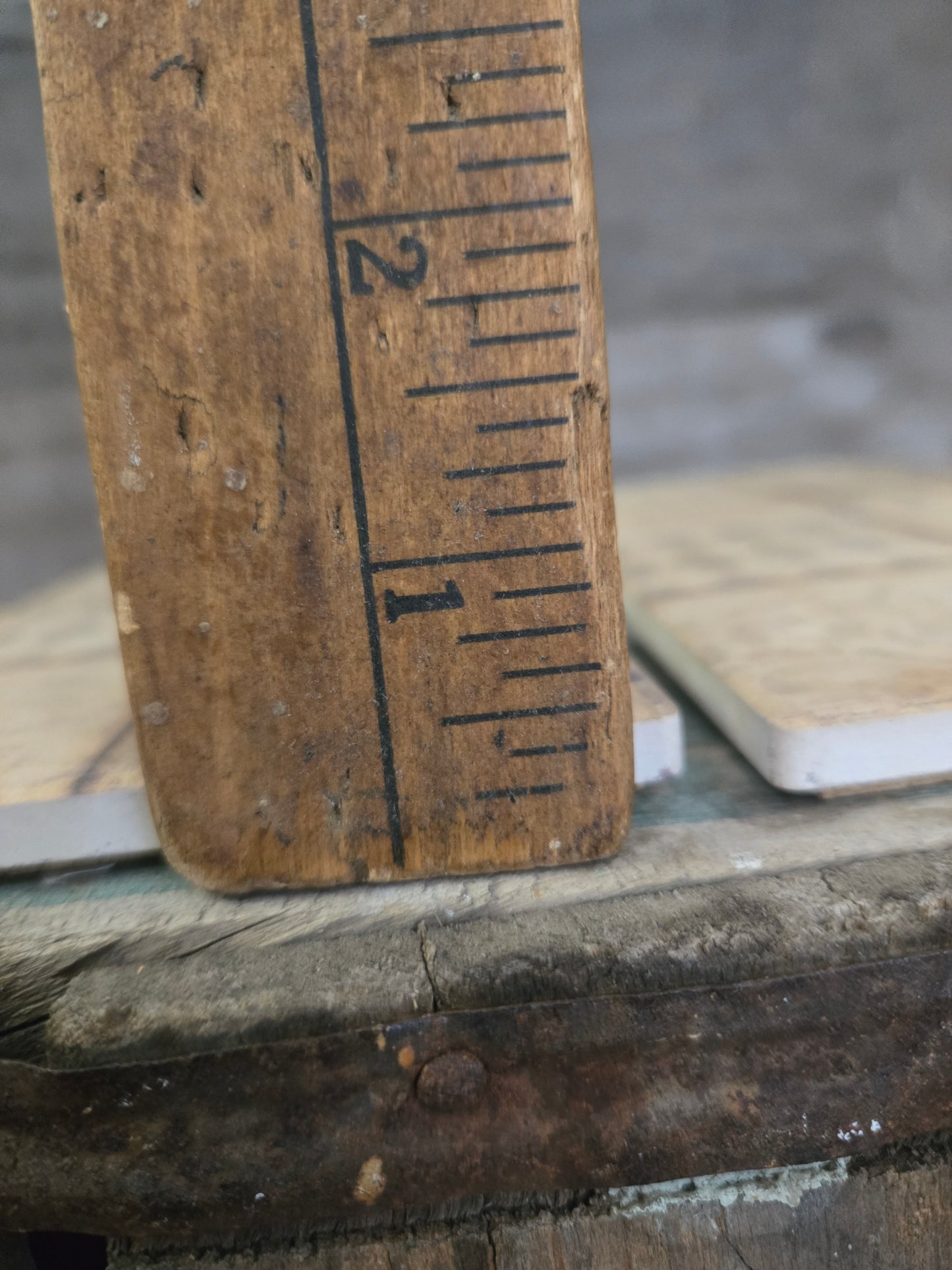 Fluer de lis Ceramic Coaster Set of 4