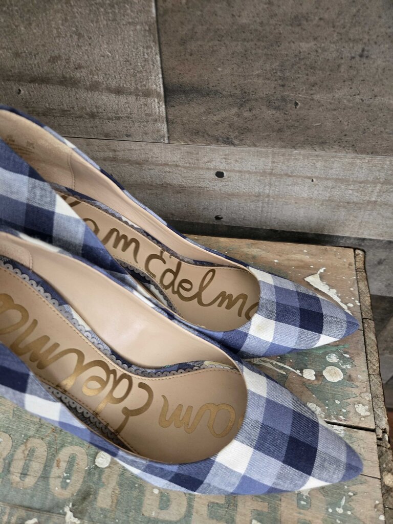 Sam Edelman Gingham Pumps