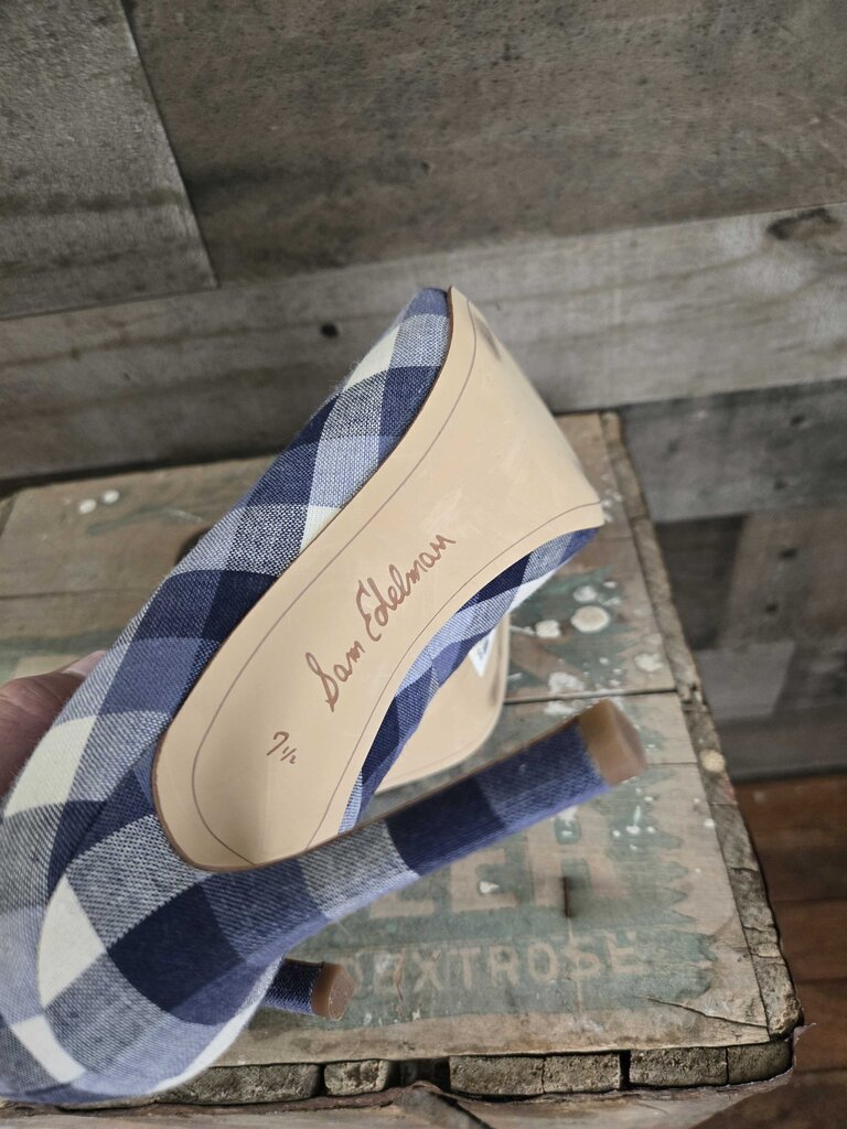 Sam Edelman Gingham Pumps