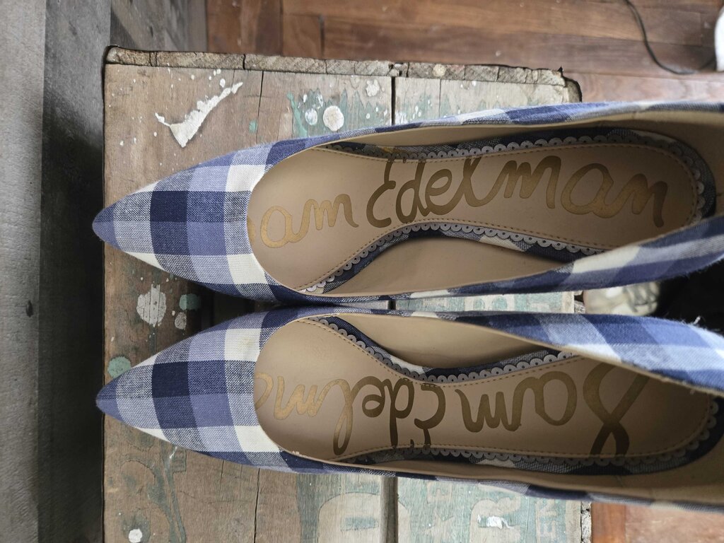 Sam Edelman Gingham Pumps