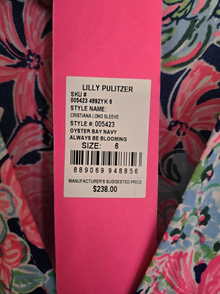 Lilly Pulitzer Cristiana Long Sleeve