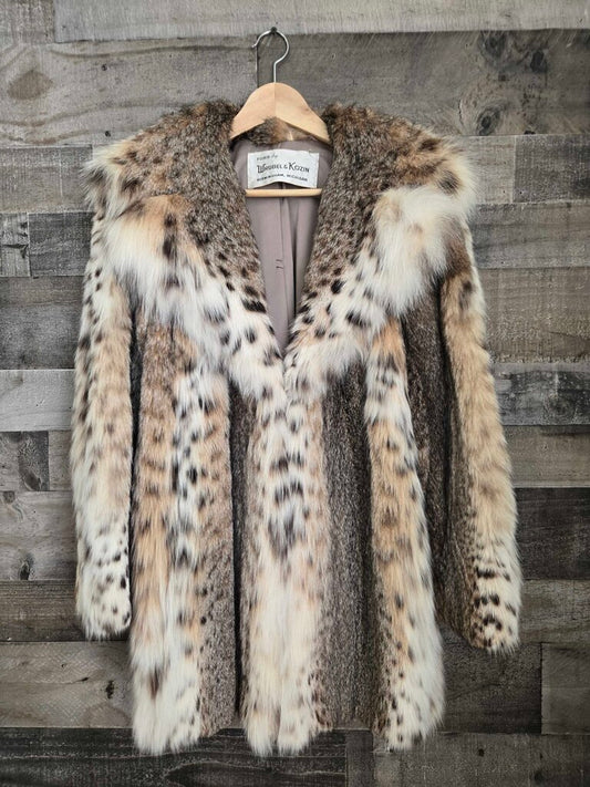 Rare Russian Lynx Fur Coat