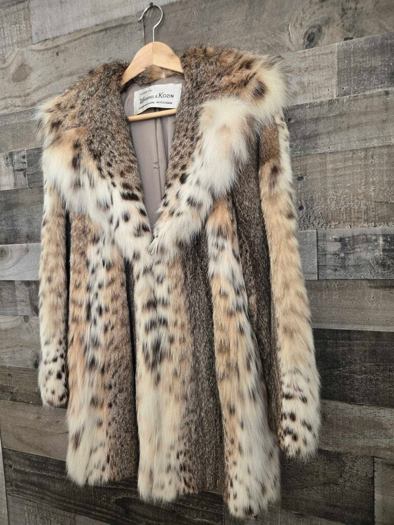 Rare Russian Lynx Fur Coat
