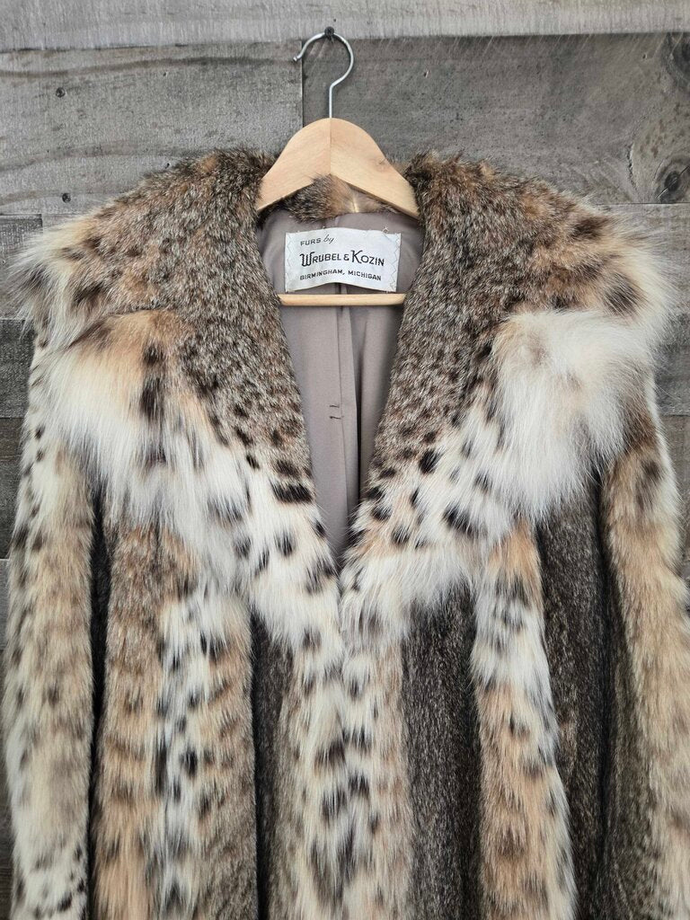 Rare Russian Lynx Fur Coat