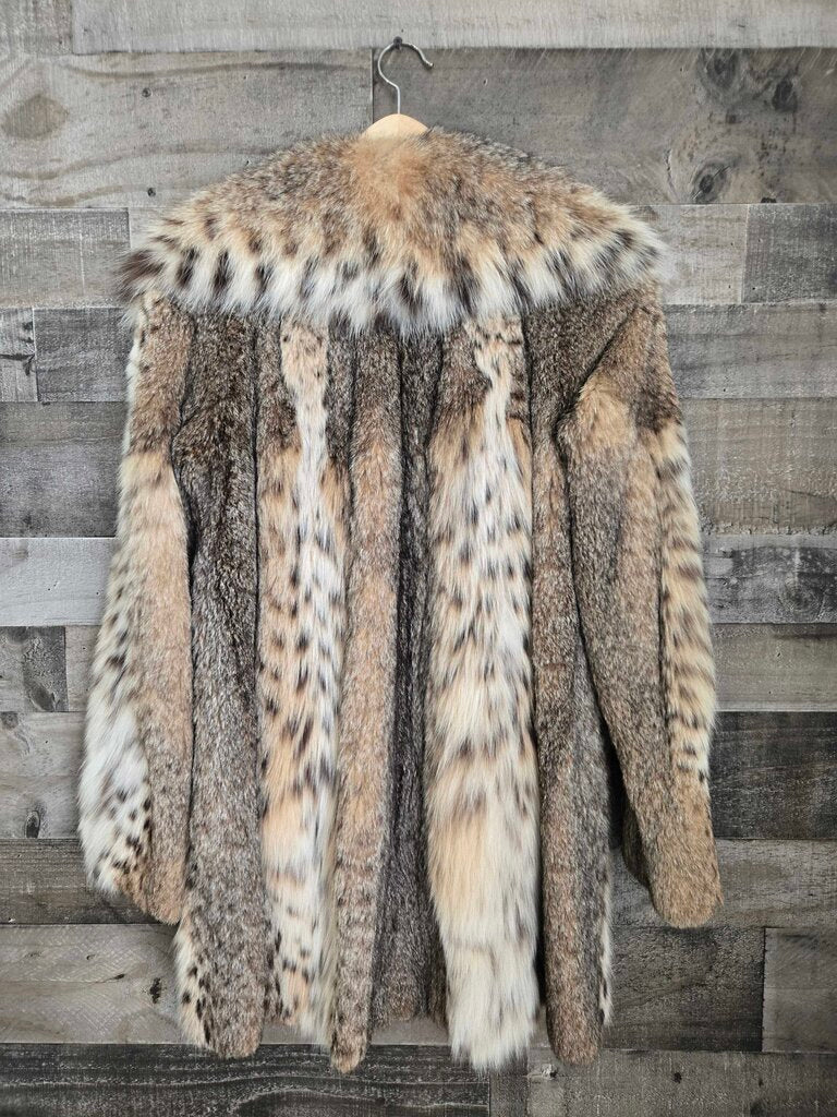 Rare Russian Lynx Fur Coat