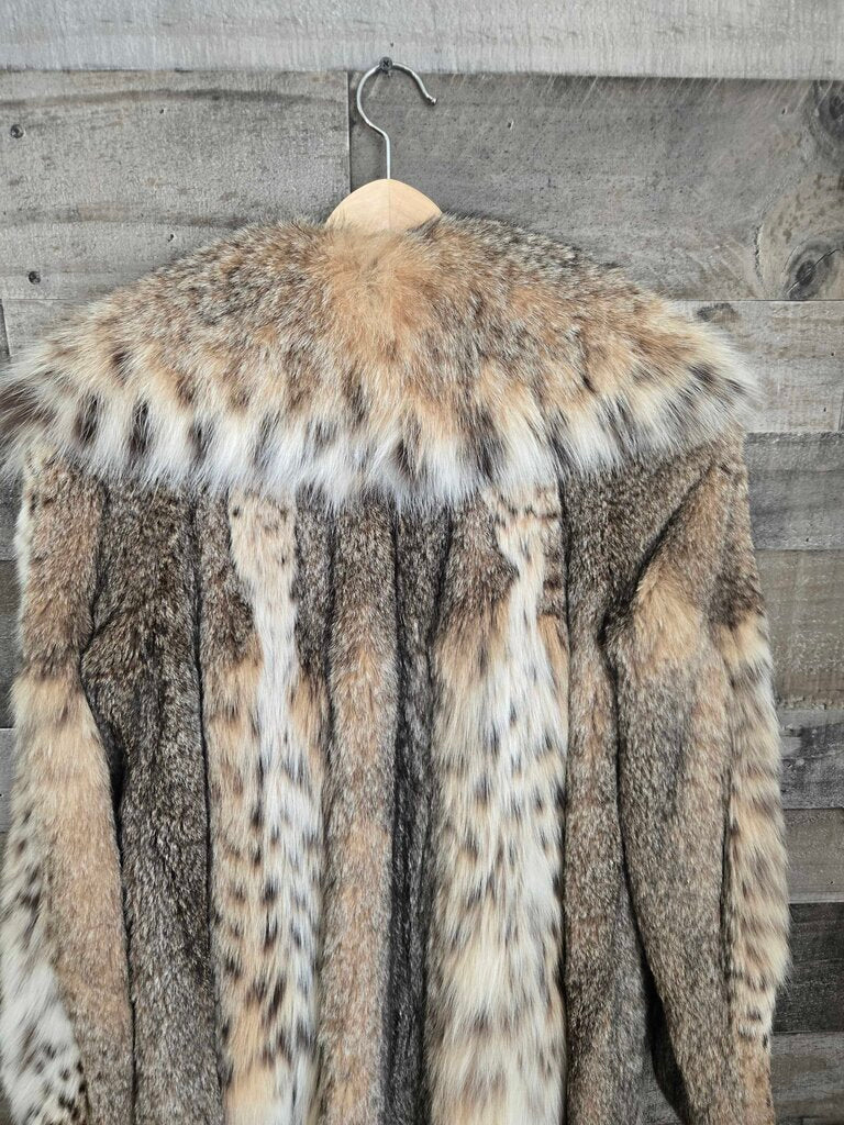 Rare Russian Lynx Fur Coat