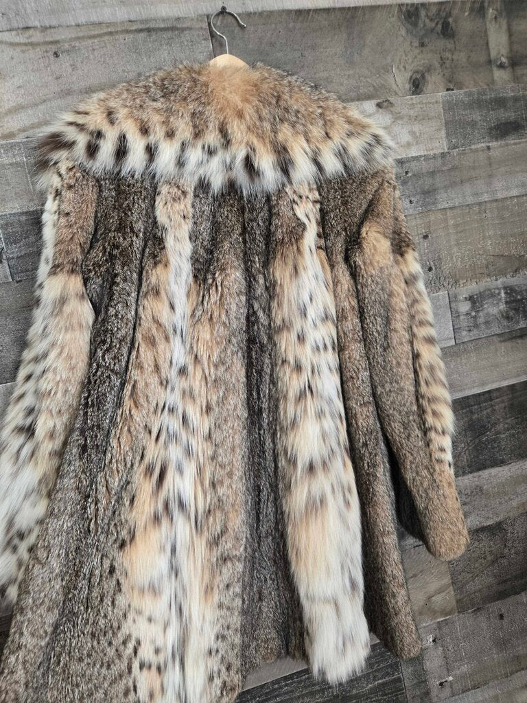Rare Russian Lynx Fur Coat