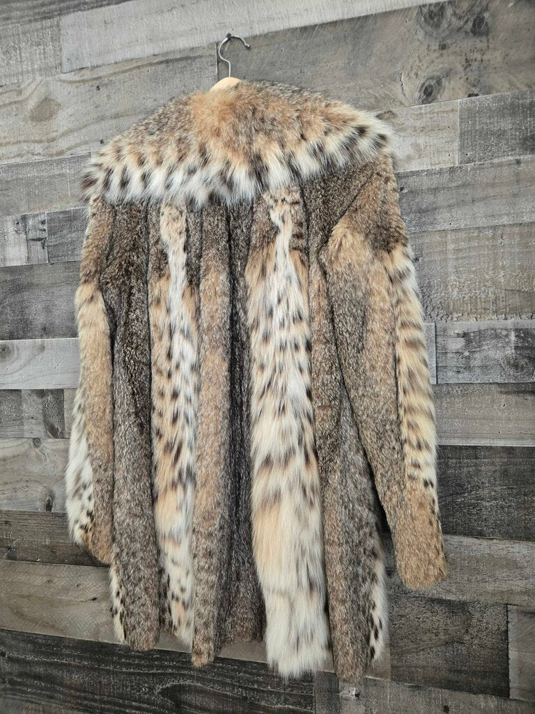 Rare Russian Lynx Fur Coat