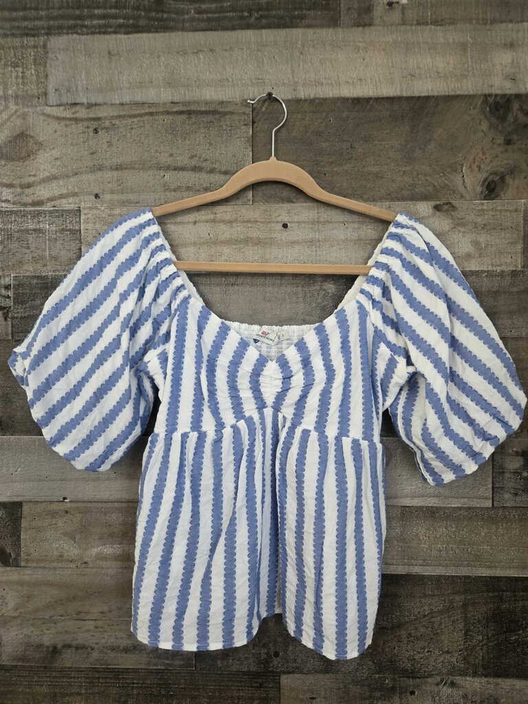 Vineyard Vines Short Sleeve Blouse