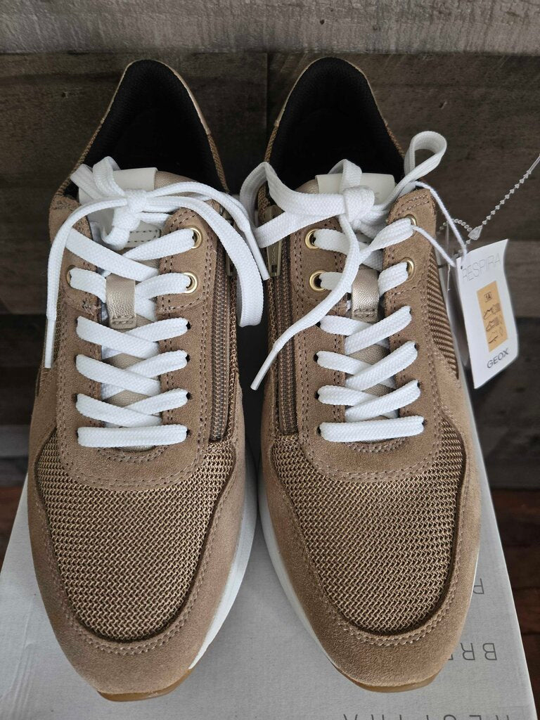 GEOX D AMABEL A SUEDE SHOES