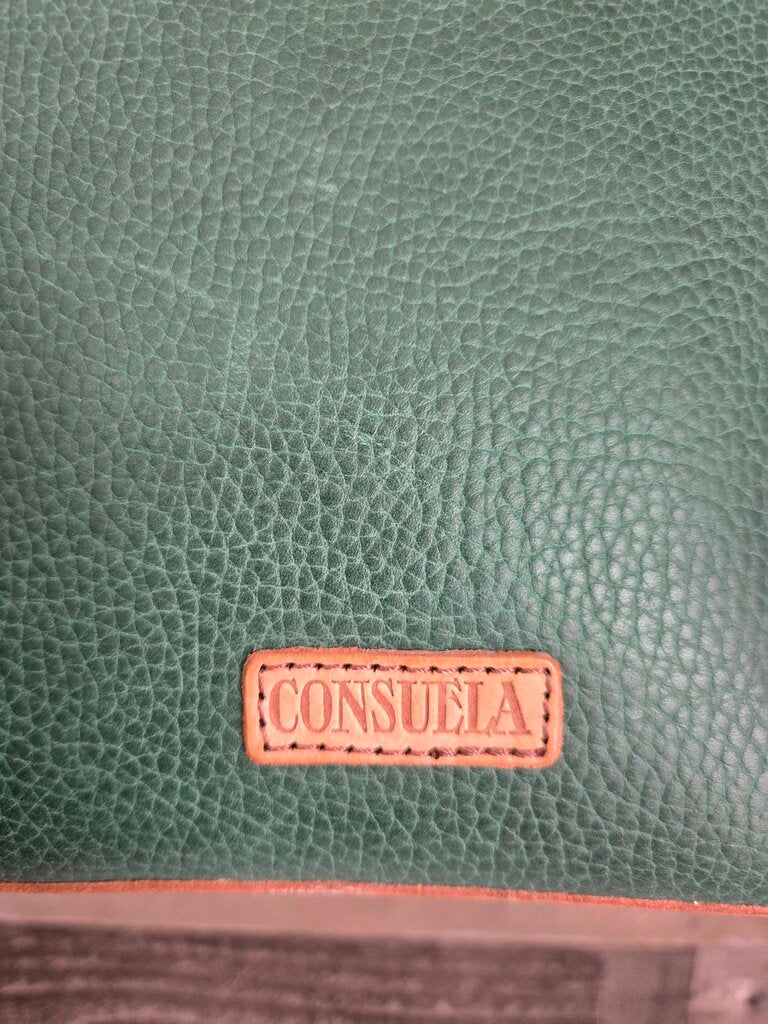 Consuela Embossed Leather Bag
