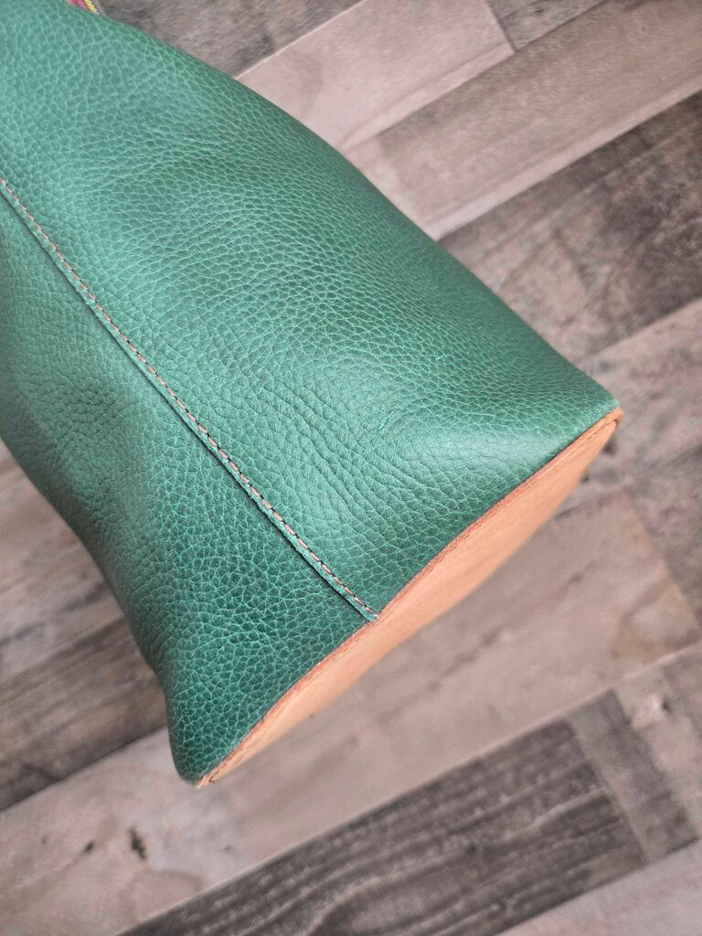 Consuela Embossed Leather Bag