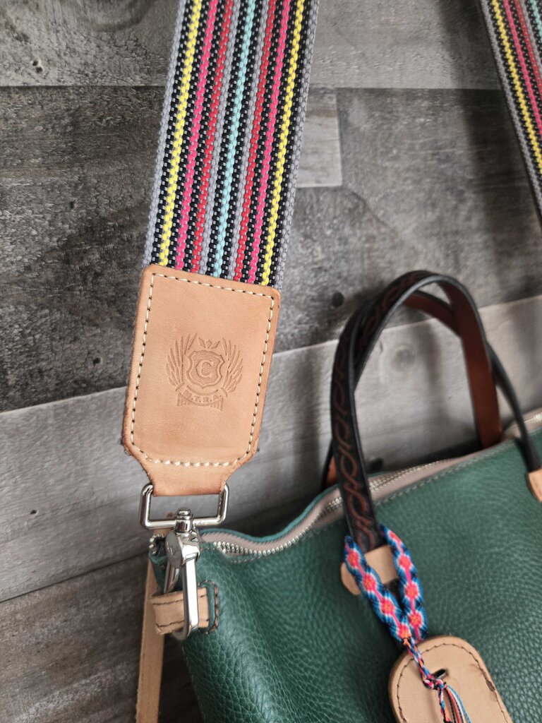 Consuela Embossed Leather Bag