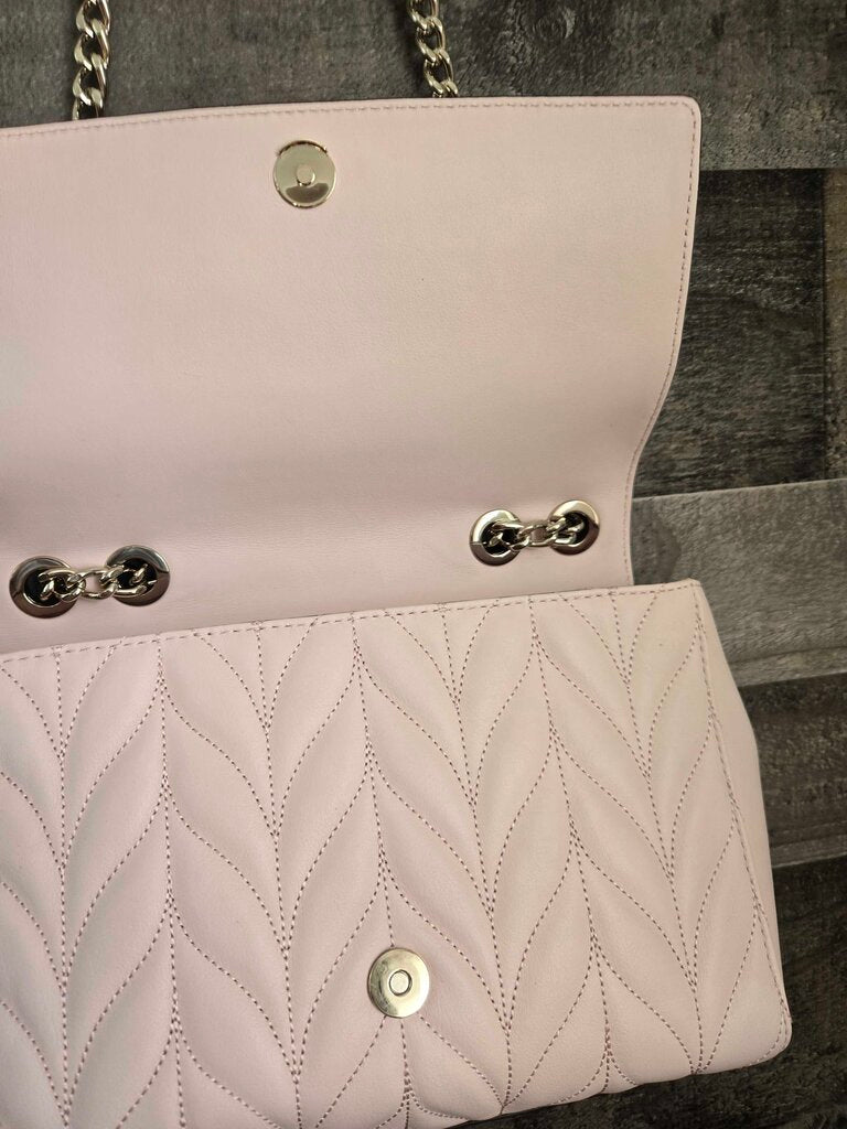 Kate Spade Quilted Leather Crossbody Chain Strap