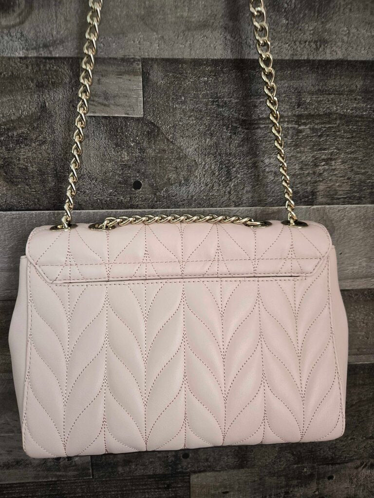 Kate Spade Quilted Leather Crossbody Chain Strap