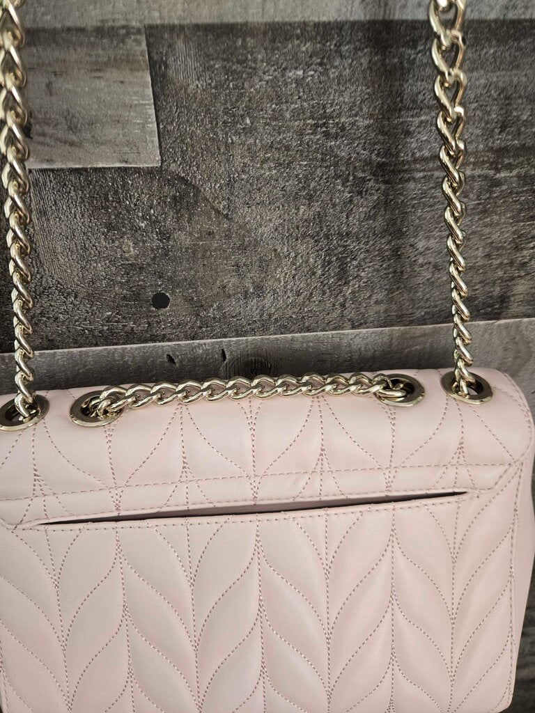 Kate Spade Quilted Leather Crossbody Chain Strap