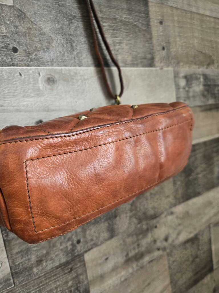 Campomaggi Quilted Leather Crossbody Handbag
