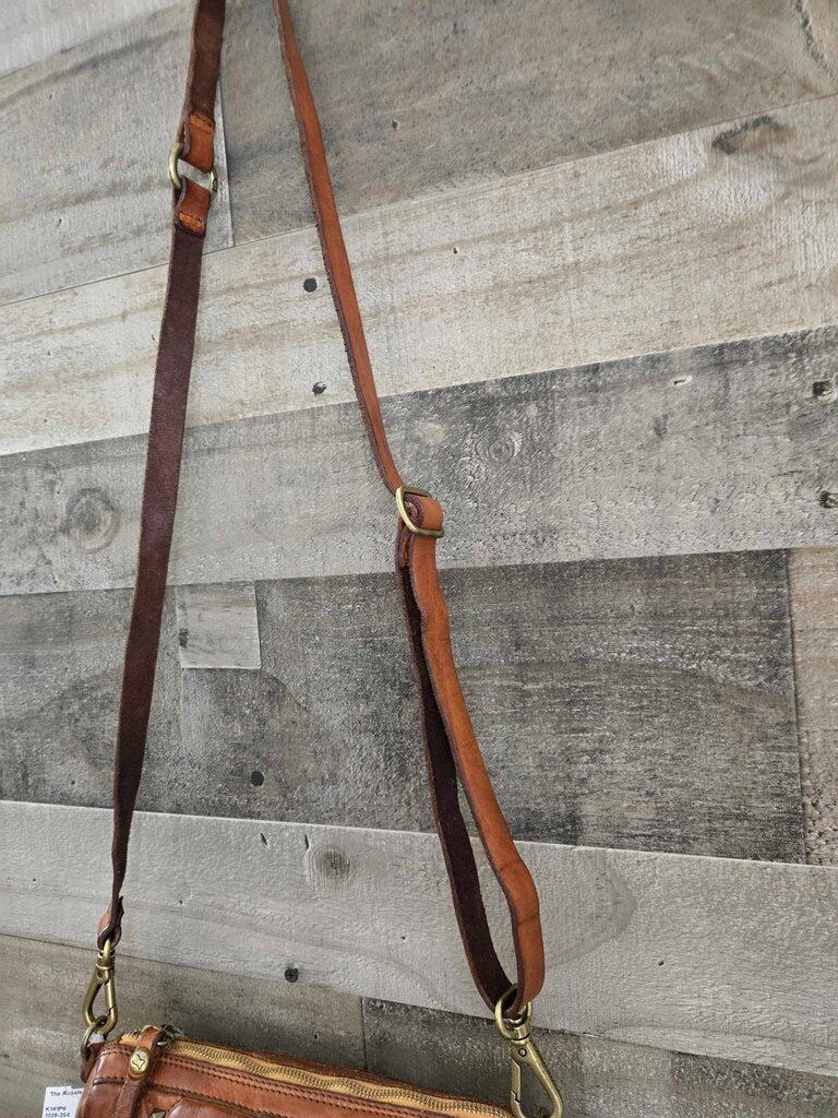Campomaggi Quilted Leather Crossbody Handbag