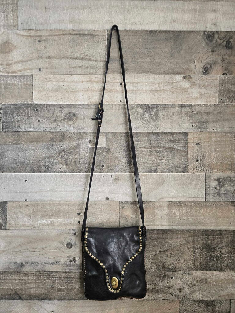 Campomaggi Leather Studded Crossbody