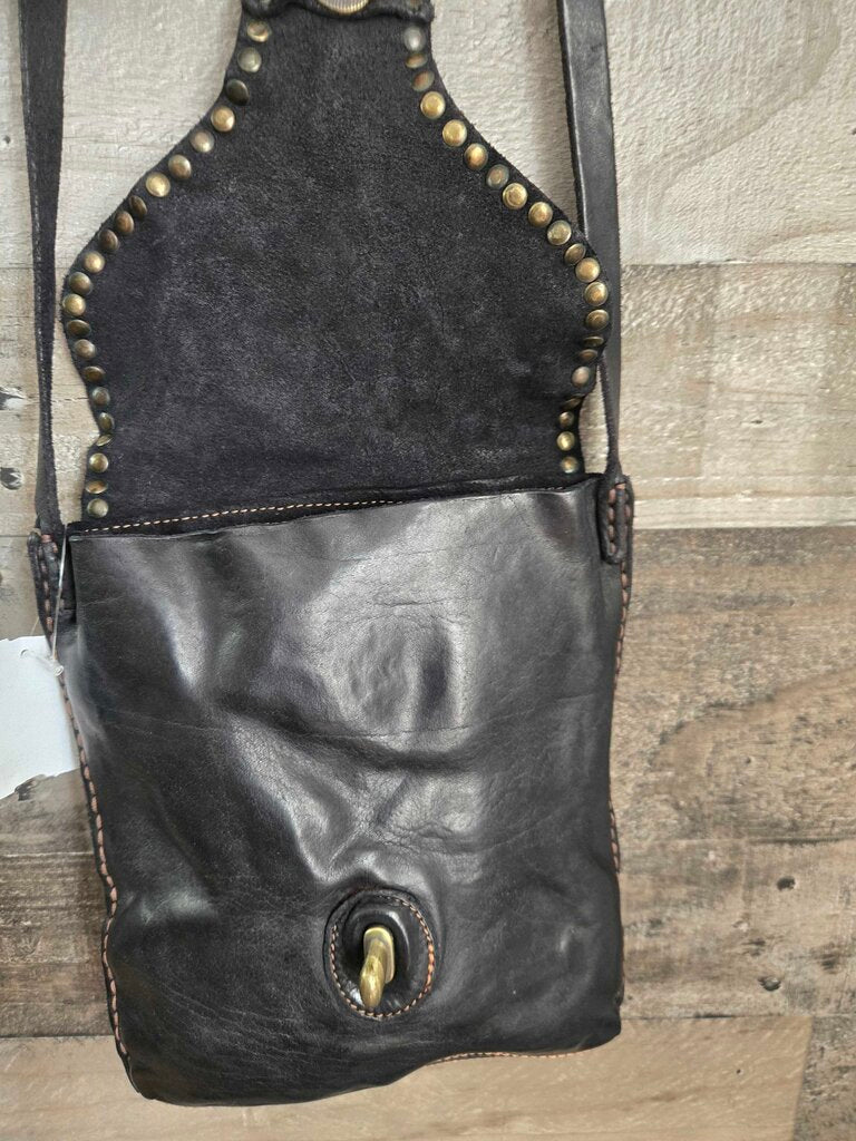Campomaggi Leather Studded Crossbody