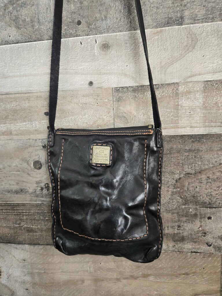 Campomaggi Leather Studded Crossbody