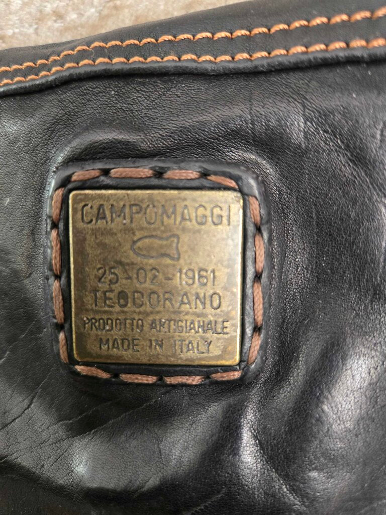 Campomaggi Leather Studded Crossbody