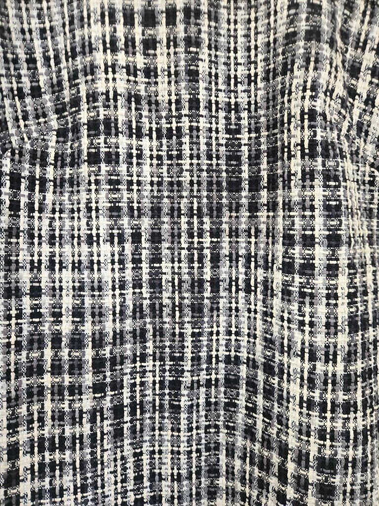 Kate Spade New York Black & White Tweed Fit & Flare Dress Size 4 NWT
