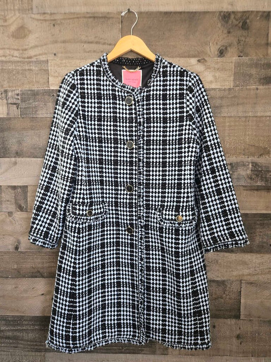 Kate Spade New York Multicolor Tweed Coat Size 4 New With Tags NWT