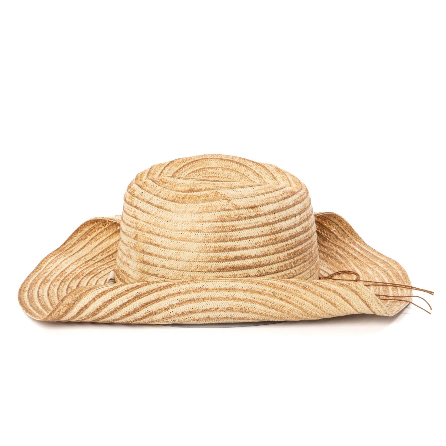 Elena - Cowboy with Rolled Wire Brim Edges