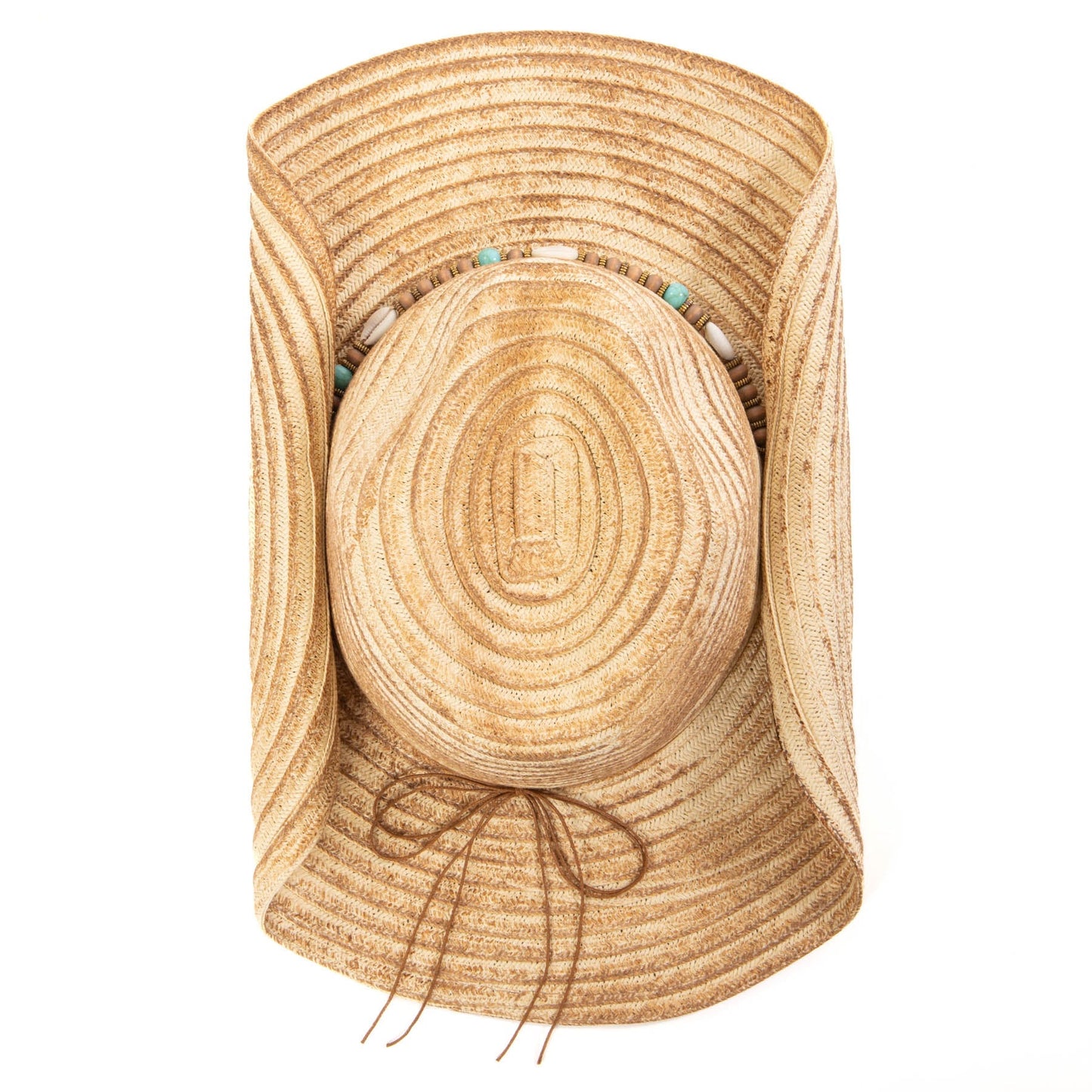 Elena - Cowboy with Rolled Wire Brim Edges