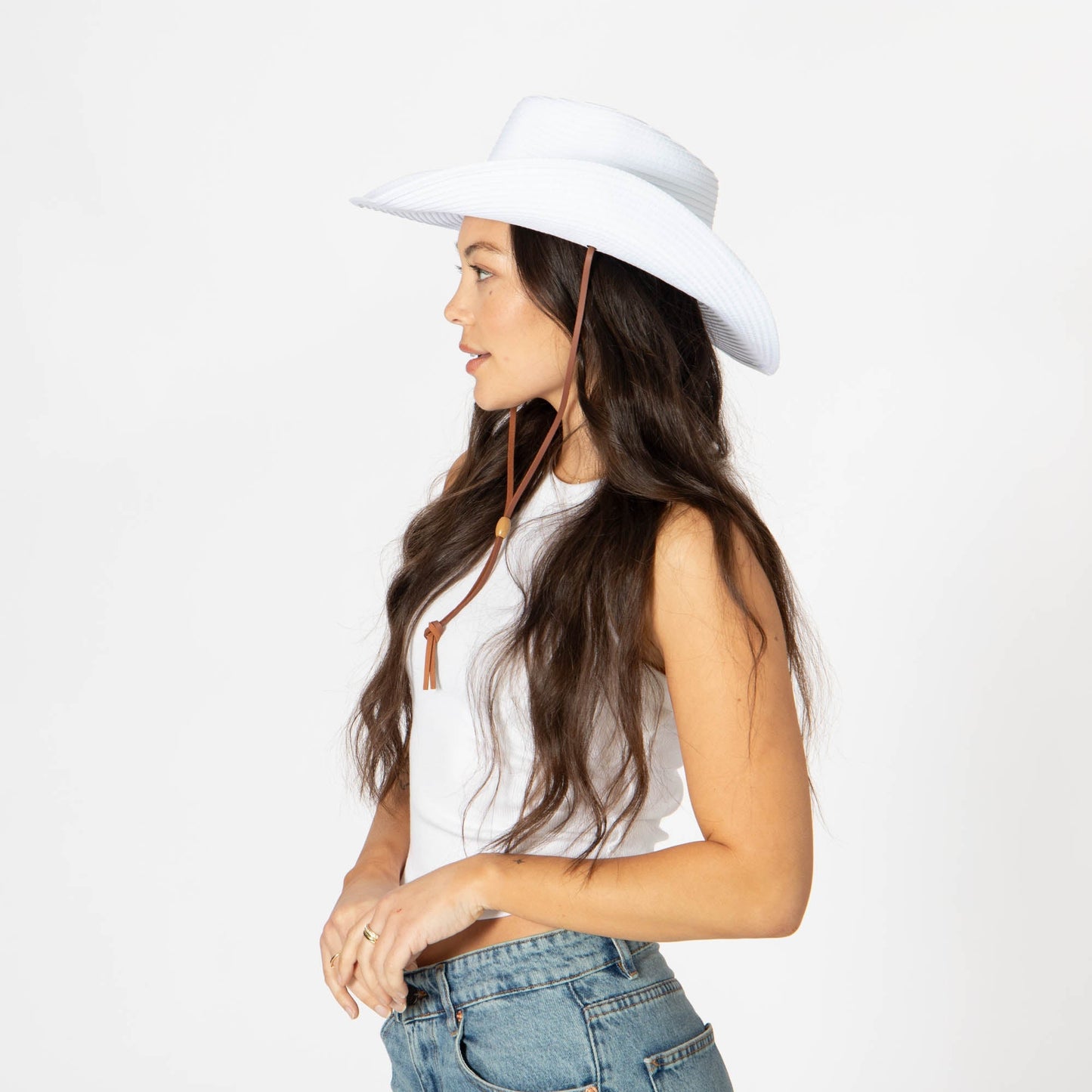 Sadie - Women's Cowboy with Adjustable Chin Cord