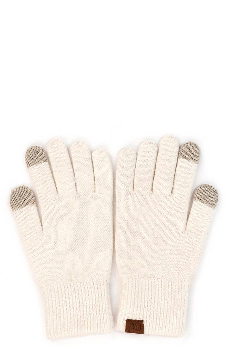 Soft Recycled Yarn Gloves