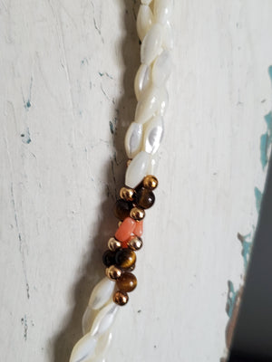 Vintage Freshwater Pearl Bead Necklace