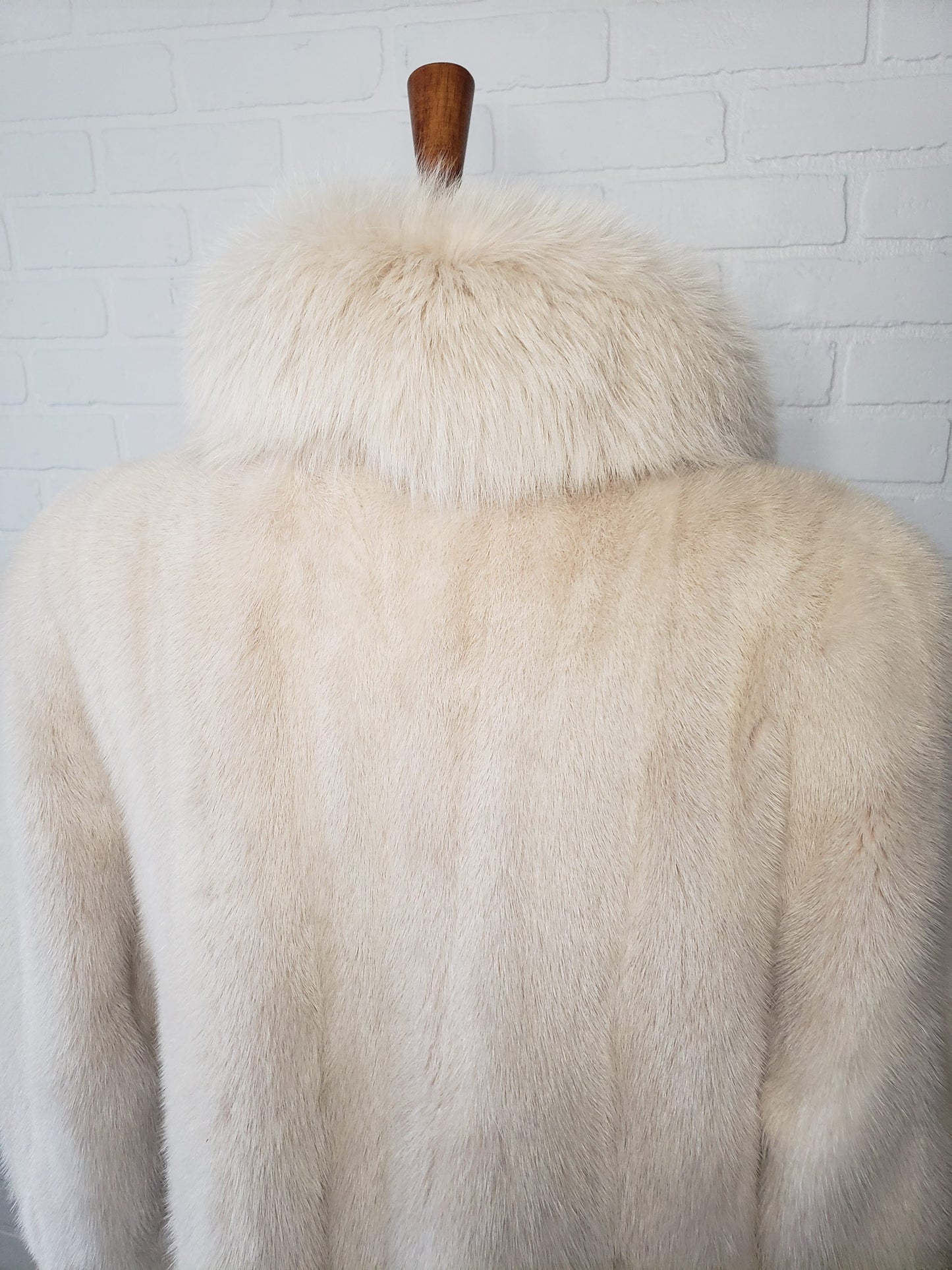 Capital Furs Full Length White Mink