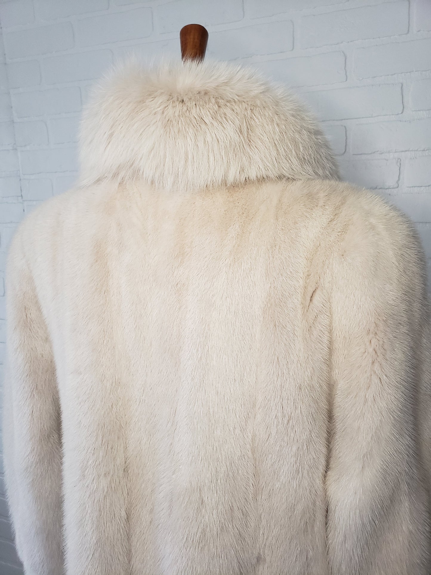 Capital Furs Full Length White Mink