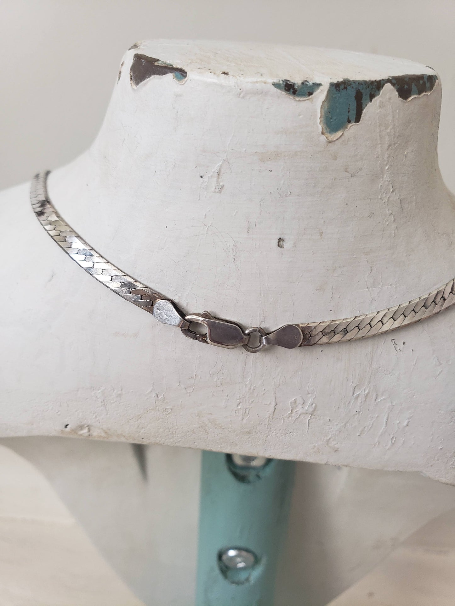 Sterling Silver Herringbone Chain