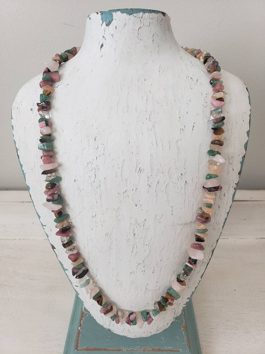 Multi Gemstone Strand of Beads